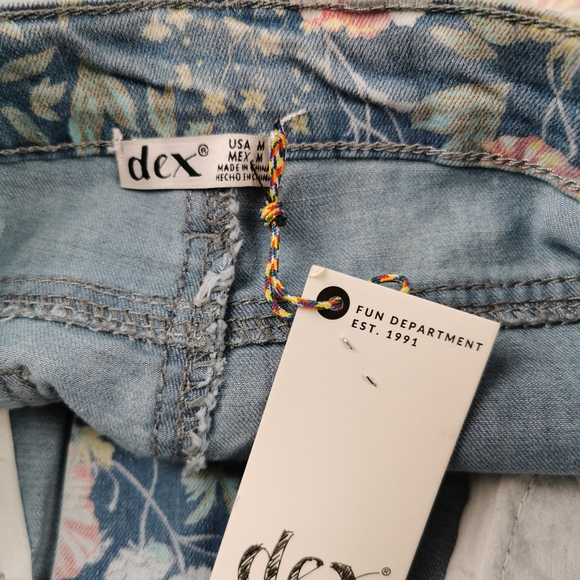 10 YEARS DEX Soft Floral Pants NWT - Picture 3 of 5